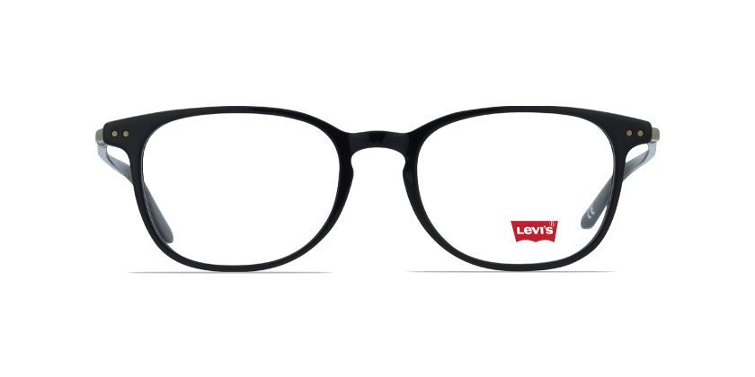  Levi's Women's LV 5023 Cat Eye Prescription Eyewear Frames,  Black/Demo Lens, 52 mm, 18mm : Clothing, Shoes & Jewelry