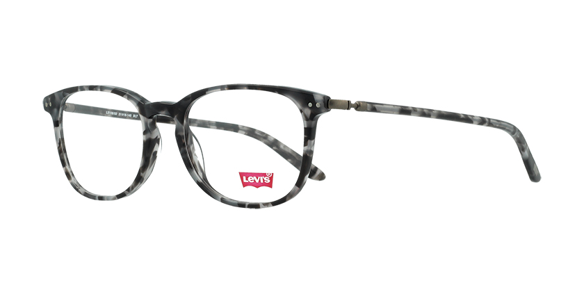 Levi's LV 1018 Eyeglasses BLACK/Clear demo lens – AmbrogioShoes