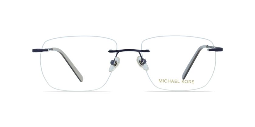 Michael Kors MK164M Square Prescription Rimless Metal Eyeglasses for Men Women Glasses Gallery