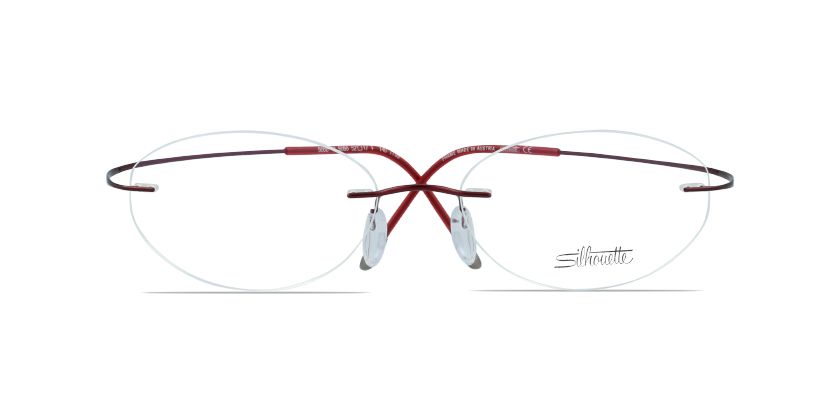 Silhouette 666841 Oval Prescription Rimless Titanium Eyeglasses for Women Glasses Gallery